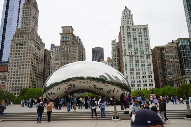 Picture of the Bean in Chicago