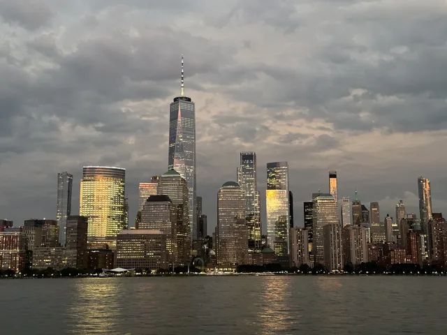 Downtown Manhattan Skyline from Exchange Place Jersey City