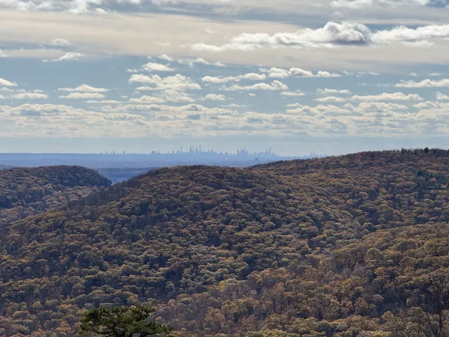 View from the Perkins Memorial Tower atop the summit, Bear Mountains