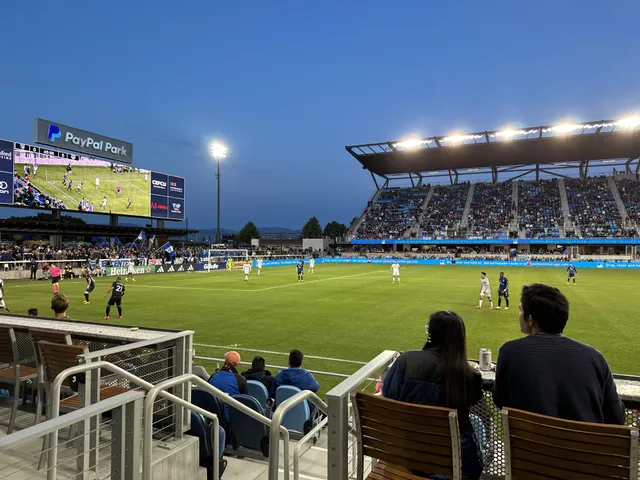 San Jose Earthquakes vs FC Dallas, Paypal Park